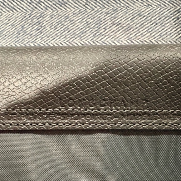 Longchamp Le Pliage Green Medium Nylon Tote Bag | color: graphite - Picture 7 of 10